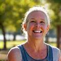 Jennifer C., 45, outdoors and smiling